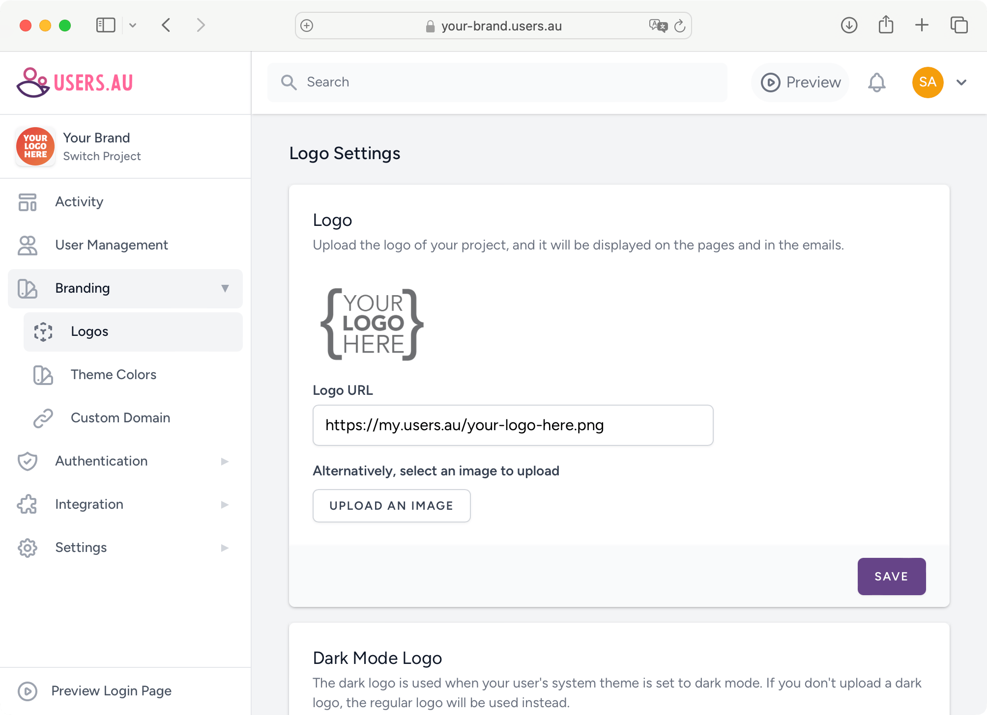 Branding & Customization